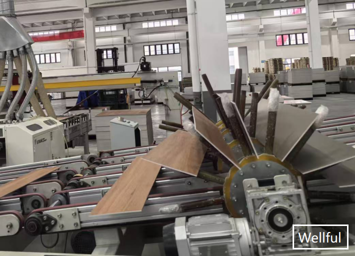 183mmX1220mm SPC Parke Zemin Kaplaması 4.0mm--5.0mm UV Kaplama Yüzey İşlemli